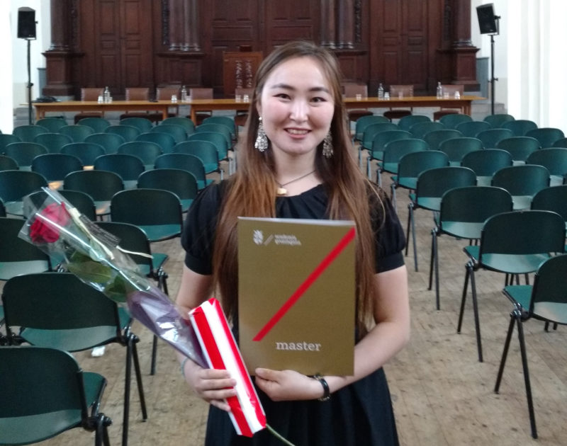 Якутянка в «кузнице» Нобелевских лауреатов