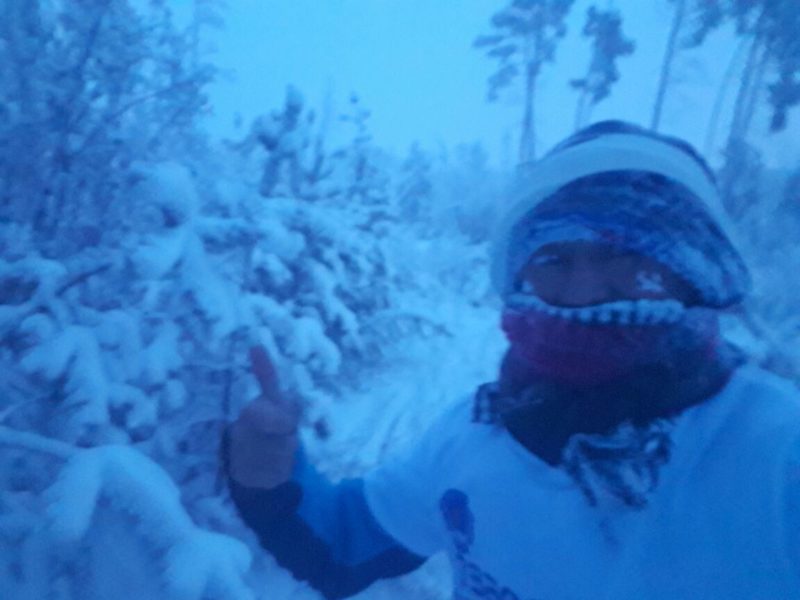 Кросс в мороз