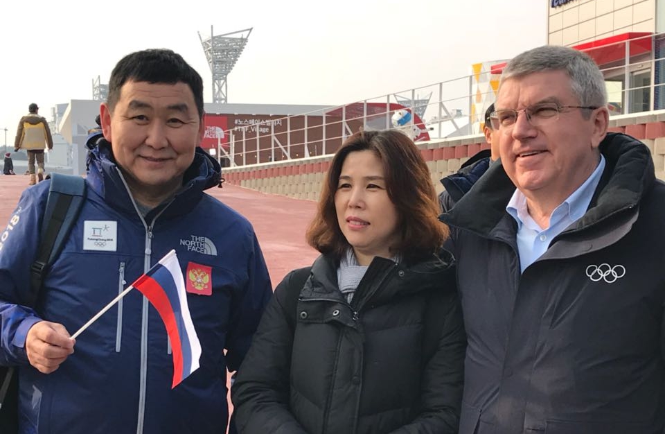 Как якутянин встретился с президентом МОК