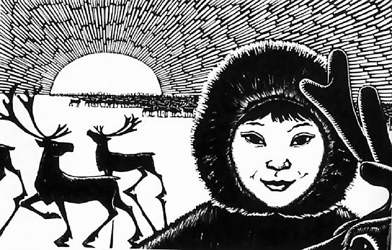 Нашелся прототип известной картины Афанасия Мунхалова «Друзья»!