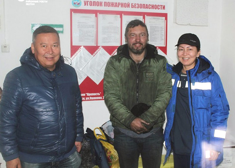 Спасение пилота Новосельцева